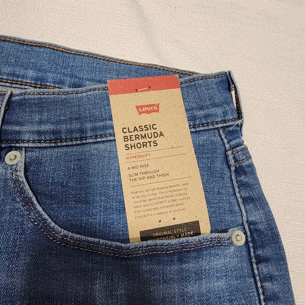 Levi's classic Bermuda shorts W34''x L19 men's